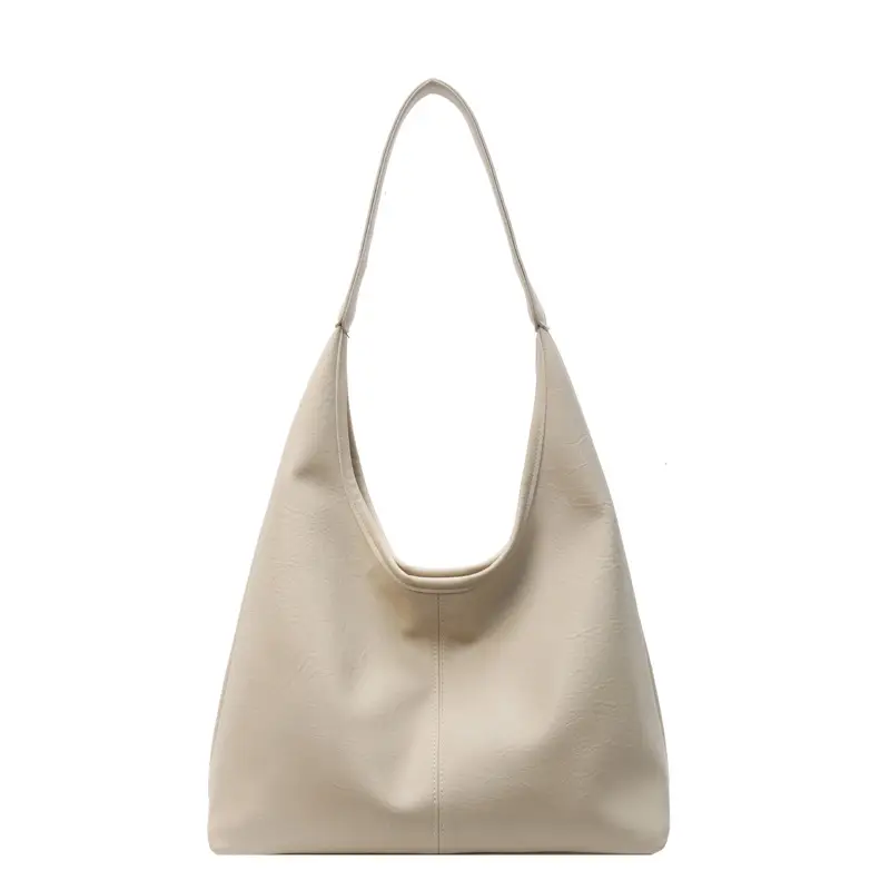 Black Leather Cross-Border Tote Bag for Women - Image 2
