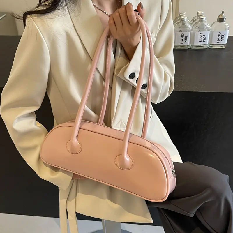 Silver Armpit Bag for Women 2025 High-End Style - Image 9