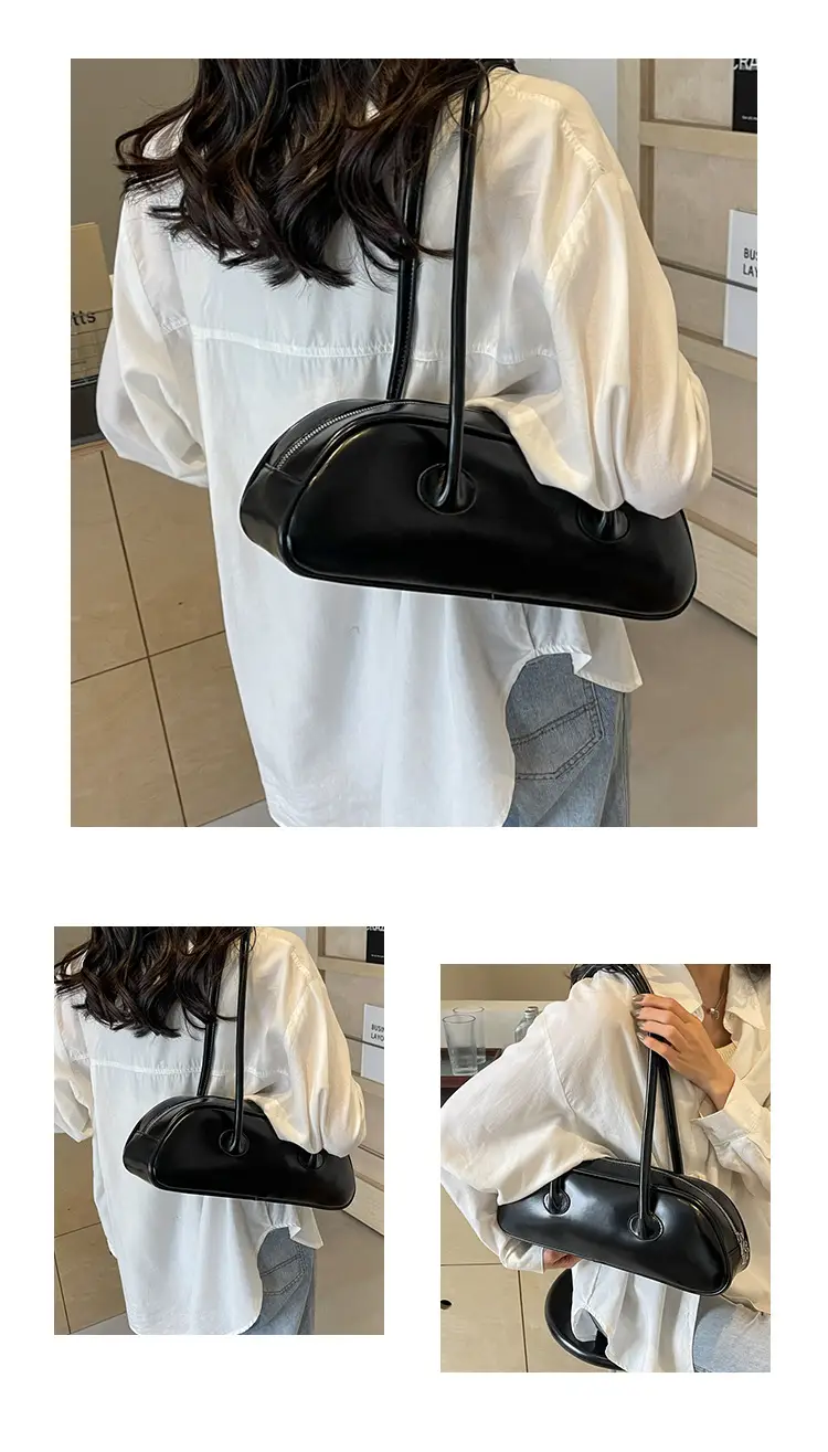 Silver Armpit Bag for Women 2025 High-End Style — feature 10