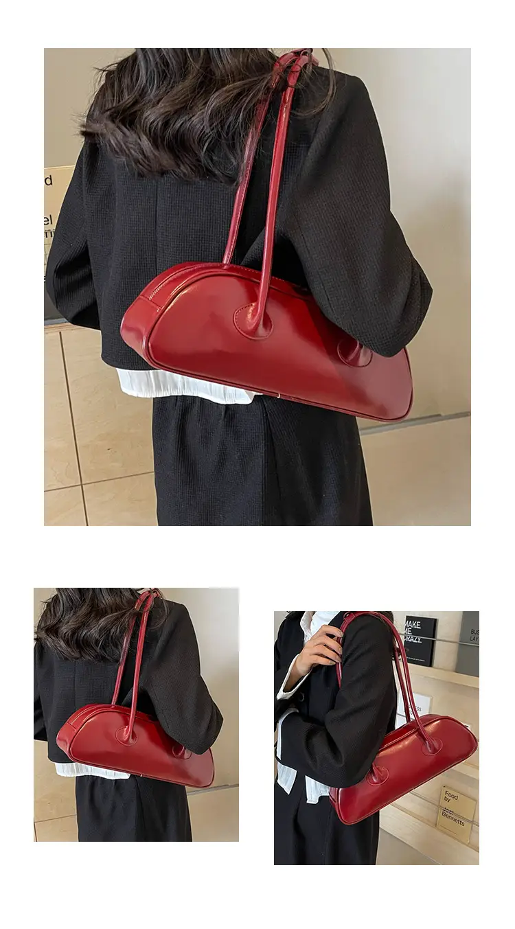 Silver Armpit Bag for Women 2025 High-End Style — feature 12
