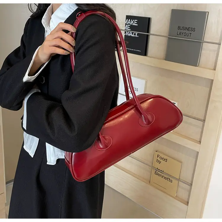 Silver Armpit Bag for Women 2025 High-End Style — feature 27