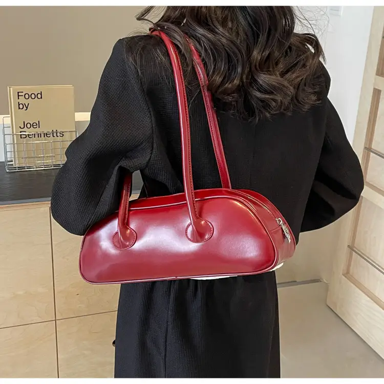 Silver Armpit Bag for Women 2025 High-End Style — feature 28