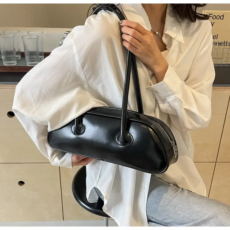 Silver Armpit Bag for Women 2025 High-End Style — feature 33