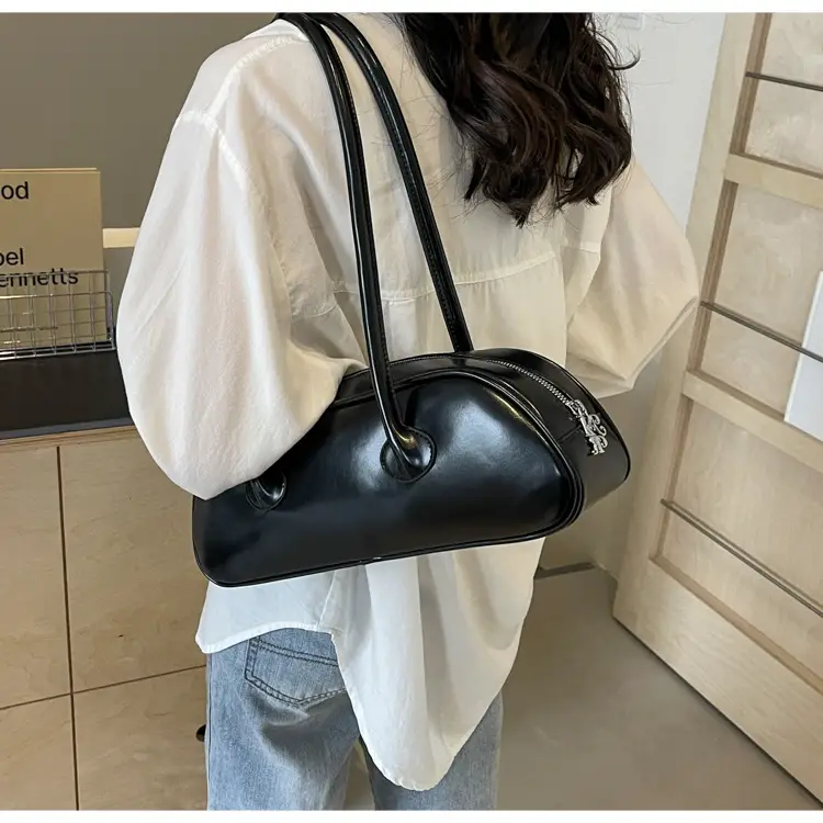 Silver Armpit Bag for Women 2025 High-End Style — feature 35