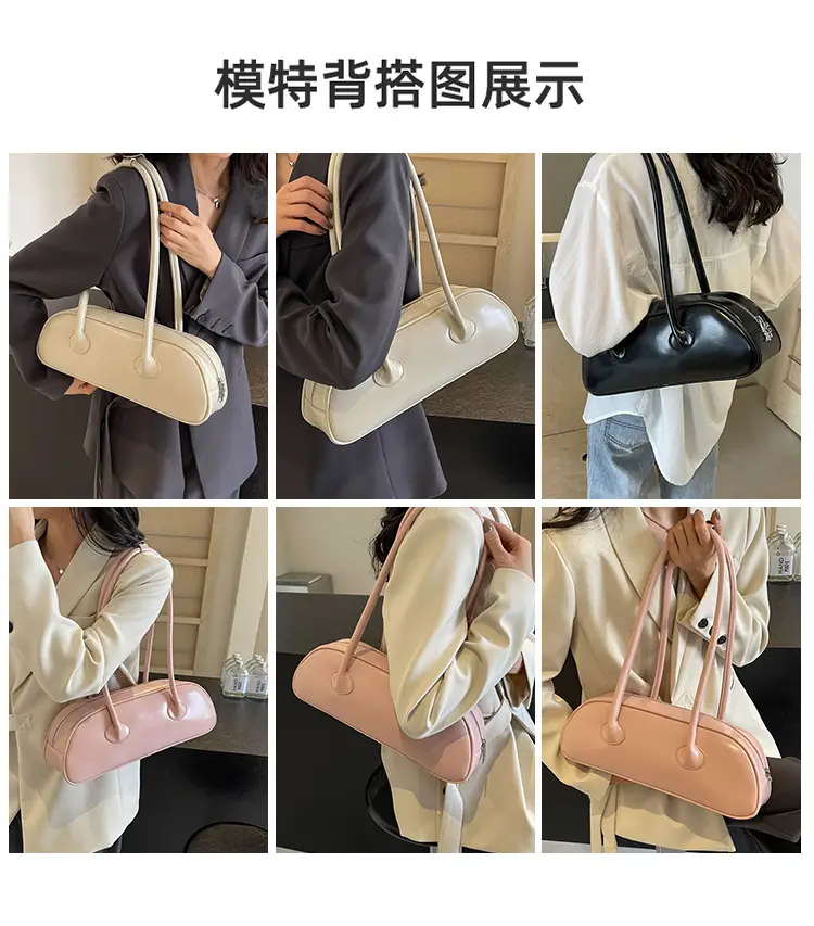 Silver Armpit Bag for Women 2025 High-End Style — feature 8
