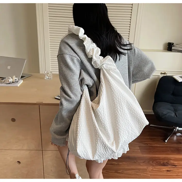 Women's Gray Checkered Crossbody Bag 2025 — feature 25