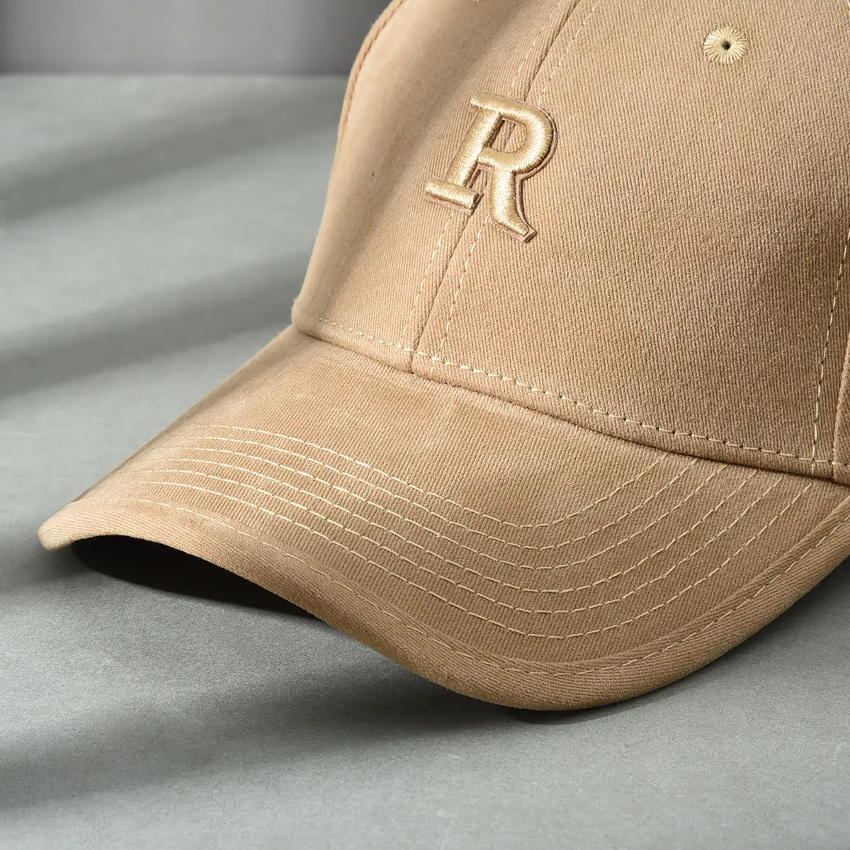 Women Embroidered Baseball Cap Dark Gray Large - Image 18