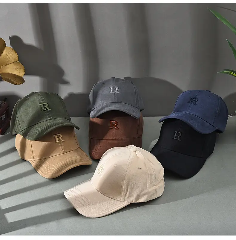 Women Embroidered Baseball Cap Dark Gray Large — feature 11