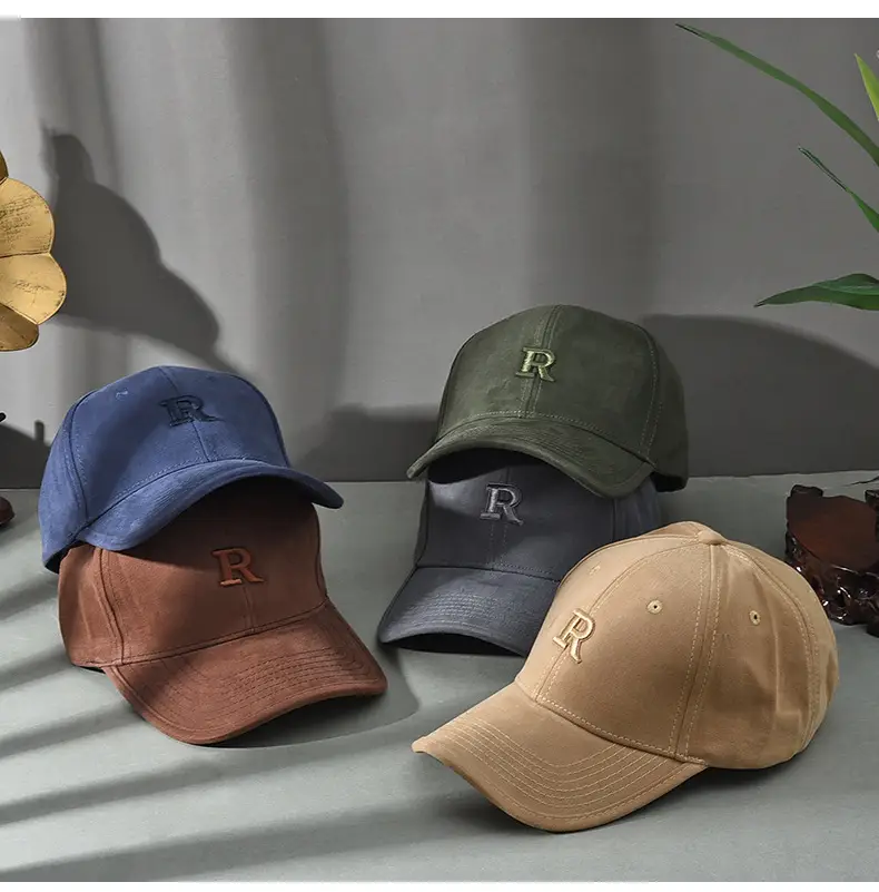 Women Embroidered Baseball Cap Dark Gray Large — feature 13