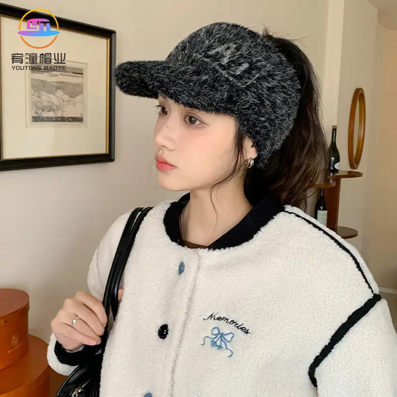 Women Korean Retro Baotou Woolen Hat Winter Autumn - Image 7