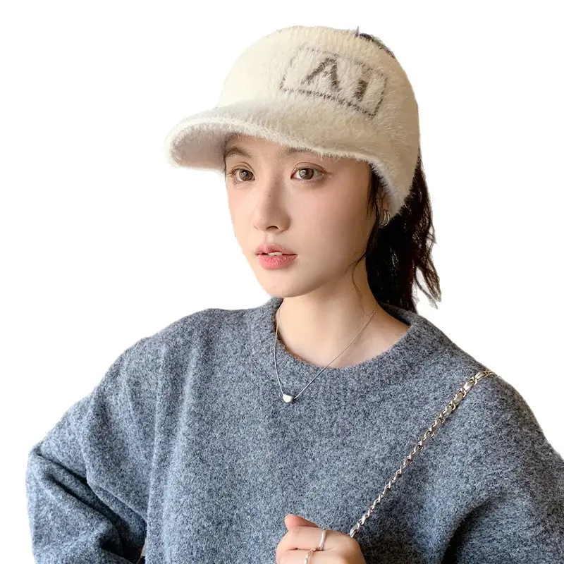 Women Korean Retro Baotou Woolen Hat Winter Autumn - Image 11