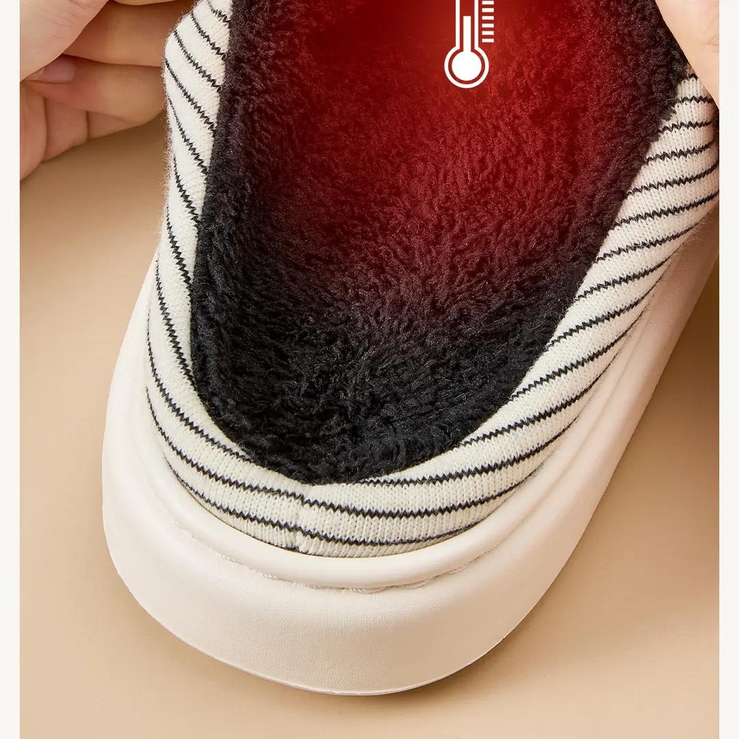Lidani Thick-Soled Cotton Slippers for Women, Winter 2025 New Model, Indoor Home Warm Plush Large-Size Slippers for Men — feature 10