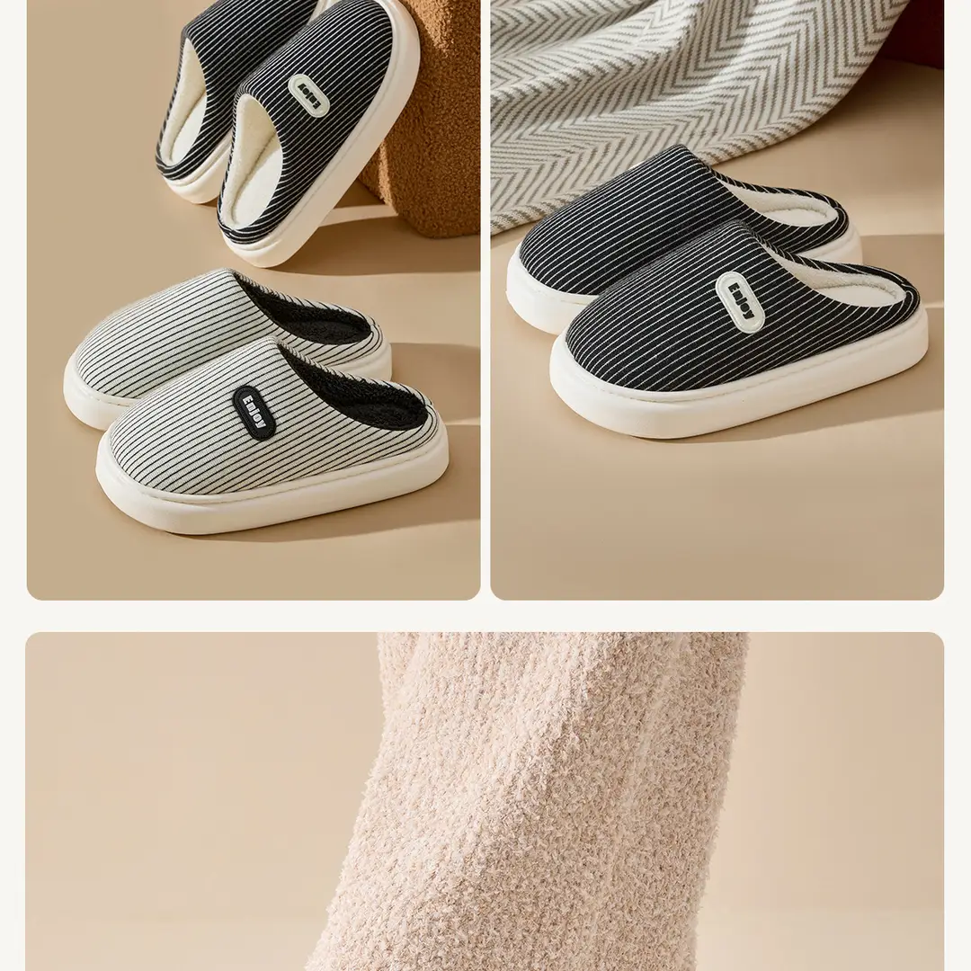Lidani Thick-Soled Cotton Slippers for Women, Winter 2025 New Model, Indoor Home Warm Plush Large-Size Slippers for Men — feature 18
