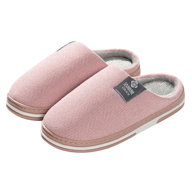 Women Cotton Anti-Bacterial Slippers Warm Winter - Image 13