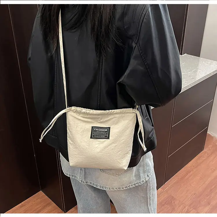 Orange Japanese Style Bucket Bag for Students luggage and leather goods โ feature 18