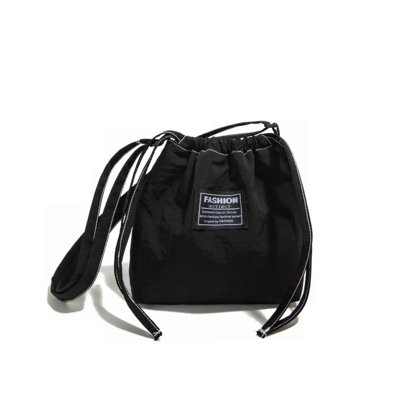 Orange Japanese Style Bucket Bag for Students luggage and leather goods - Image 2