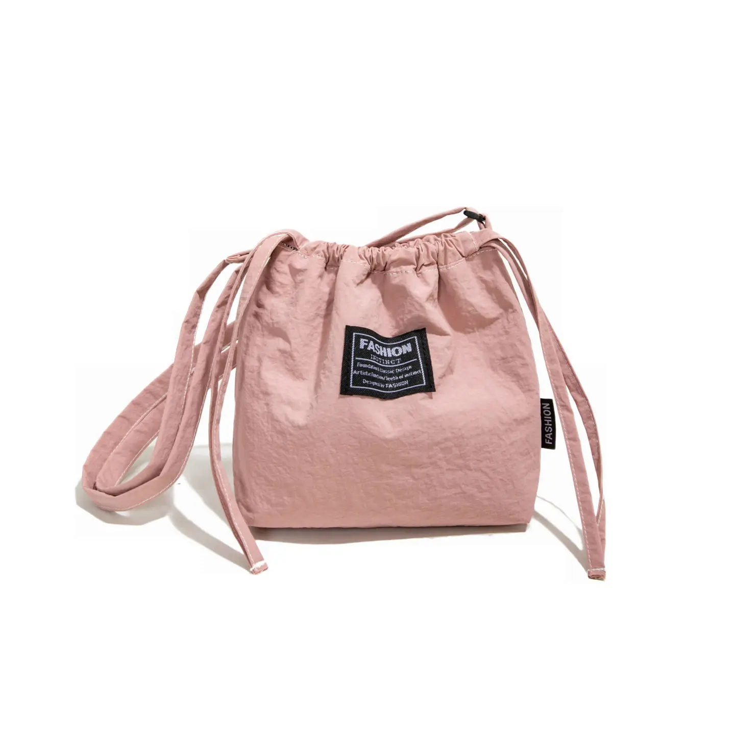 Orange Japanese Style Bucket Bag for Students luggage and leather goods - Image 3