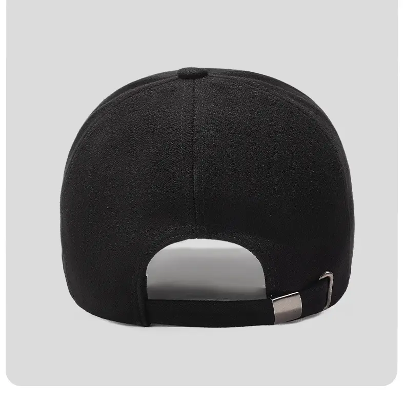 Winter Grey Fleece Lined Baseball Cap for Men Women — feature 10