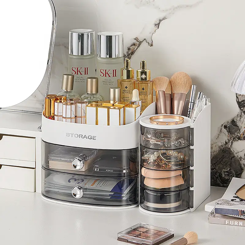 Pink Makeup & Skincare Storage Rack 29.5cm