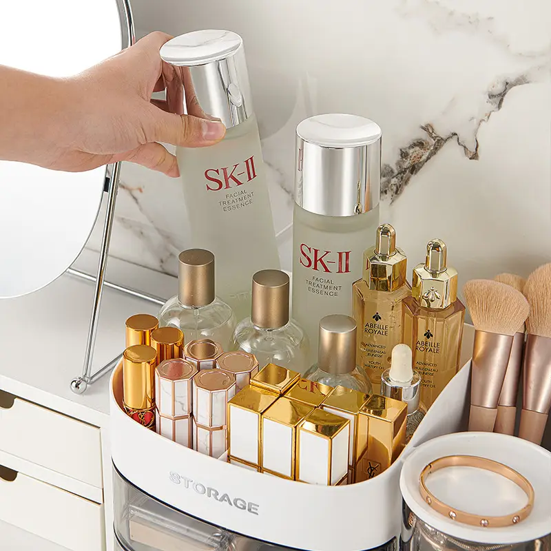 Pink Makeup & Skincare Storage Rack 29.5cm