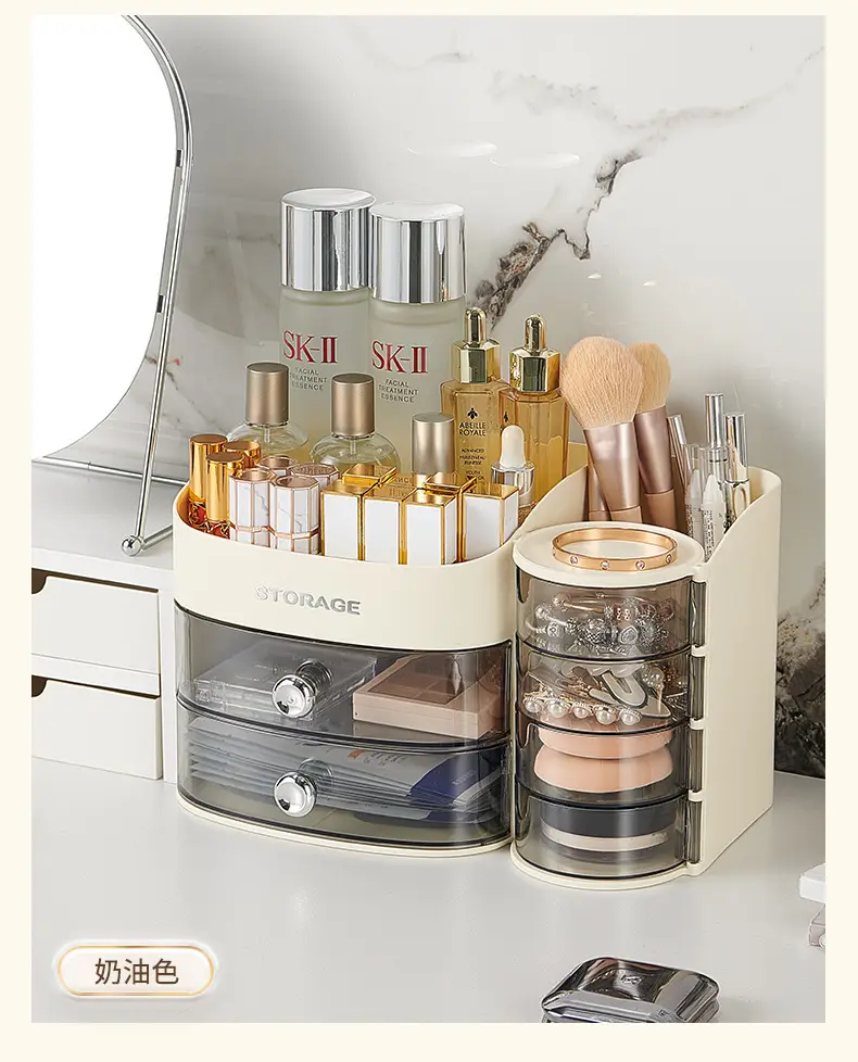 Pink Makeup & Skincare Storage Rack 29.5cm — feature 16