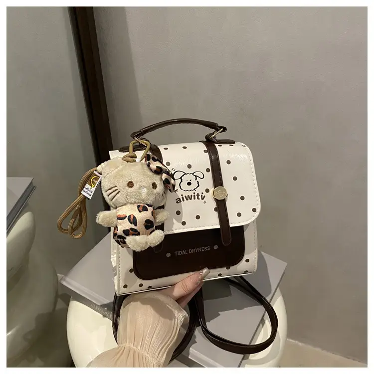 Women's Polka Dot Crossbody Bag with Crossbody Strap — feature 14