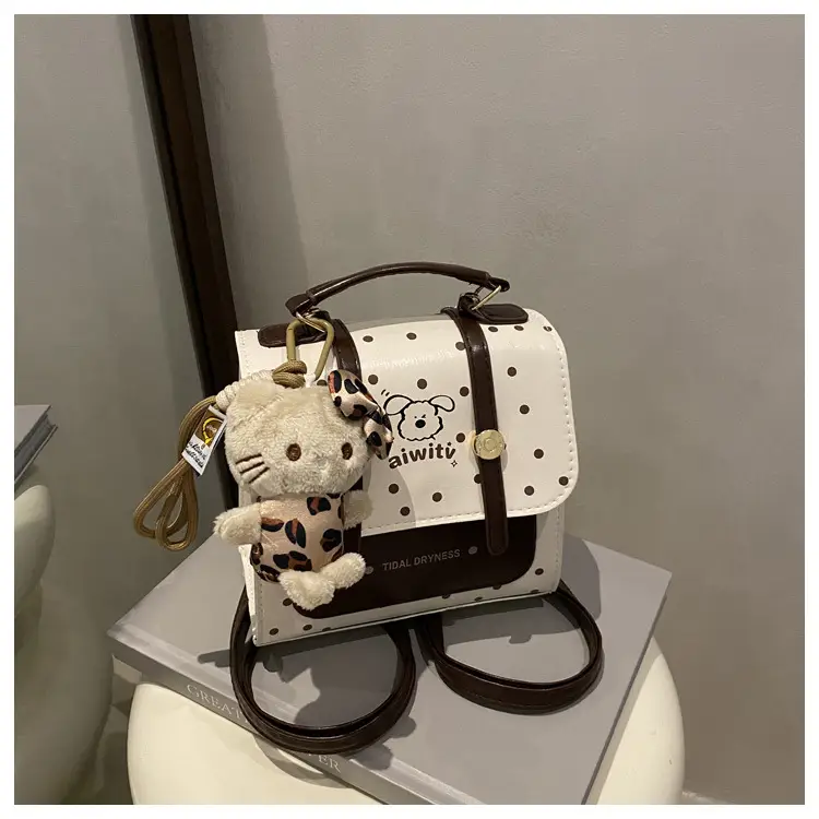 Women's Polka Dot Crossbody Bag with Crossbody Strap — feature 16
