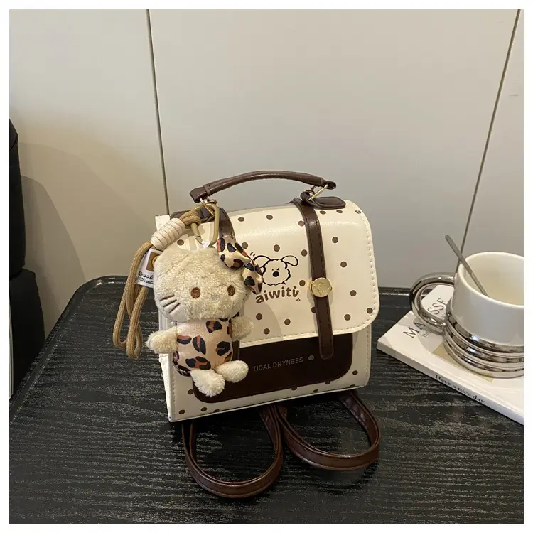 Women's Polka Dot Crossbody Bag with Crossbody Strap — feature 20