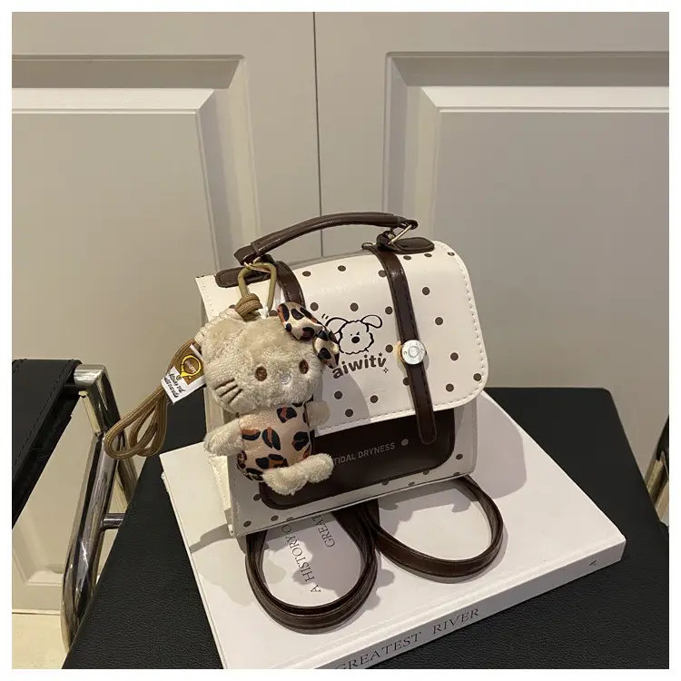 Women's Polka Dot Crossbody Bag with Crossbody Strap — feature 24