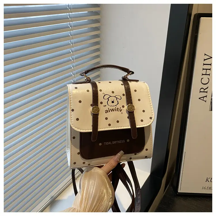 Women's Polka Dot Crossbody Bag with Crossbody Strap — feature 29