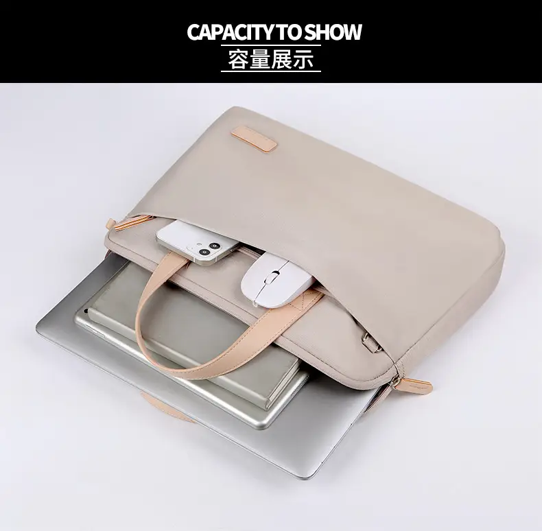 Lightweight Macaron Laptop Bag 15" Girls Satchel — feature 24