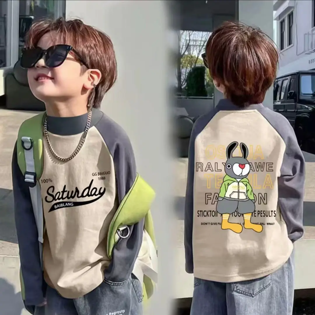 Boys Thermal Base Layer Shirt New Autumn Winter Long Sleeve T-Shirt