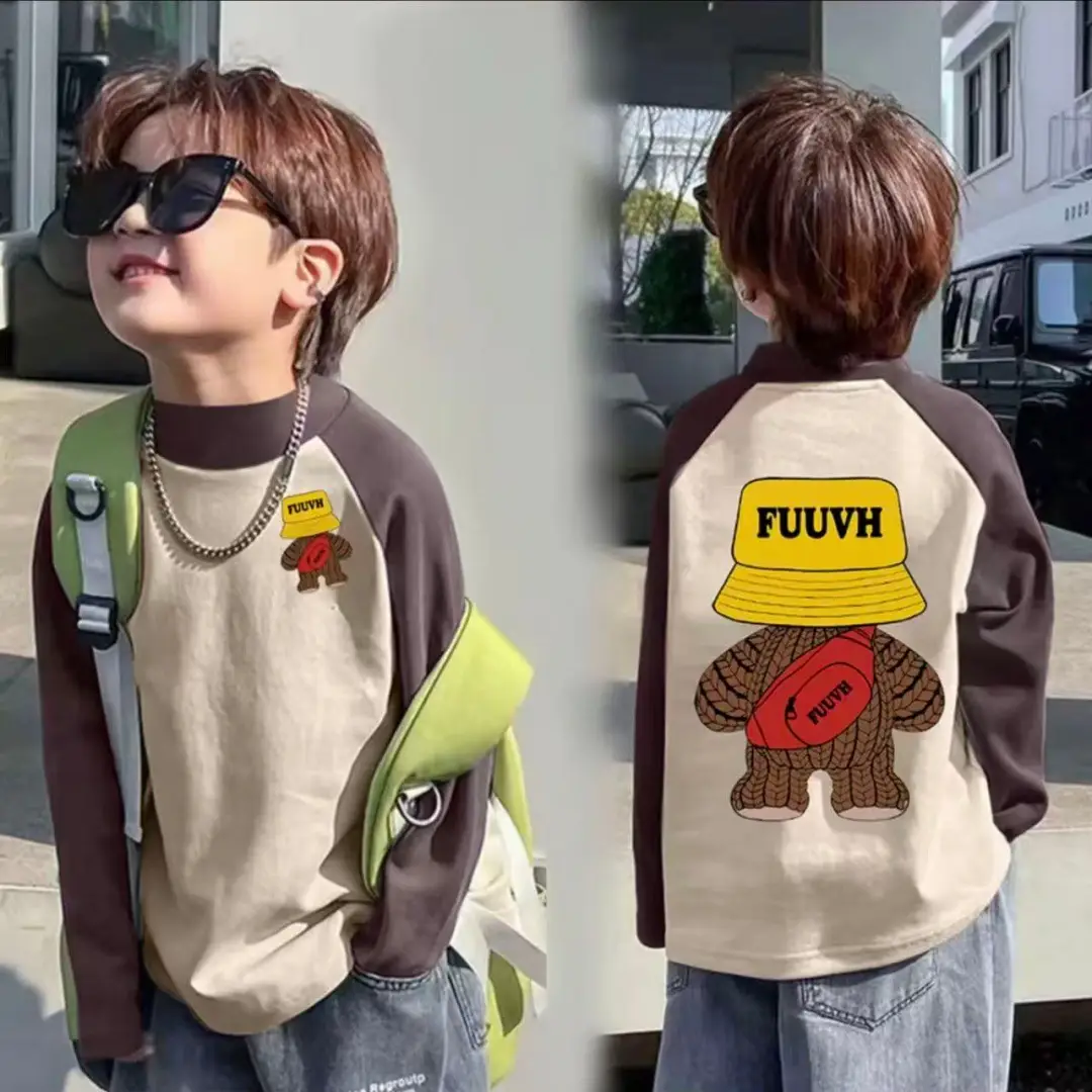 Boys Thermal Base Layer Shirt New Autumn Winter Long Sleeve T-Shirt