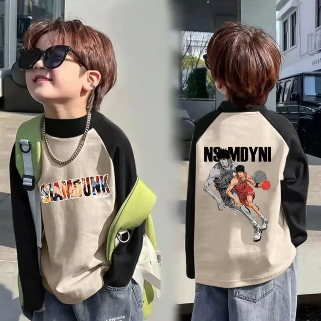 Boys Thermal Base Layer Shirt New Autumn Winter Long Sleeve T-Shirt
