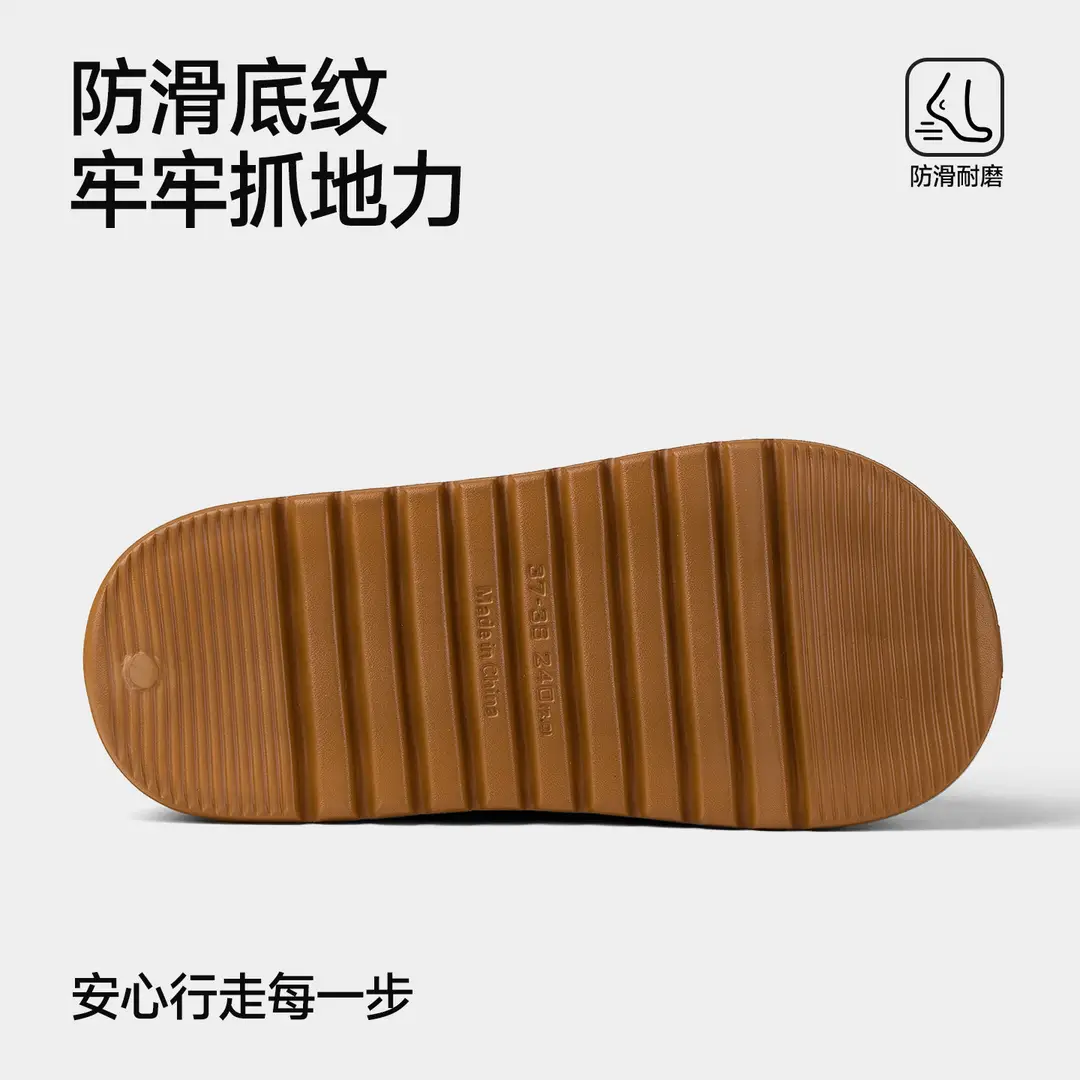 Nanbowan 7.5cm Bag Heel Cotton Slippers for Women Can Be Worn Outside Home Indoor Comfortable Warm Cotton Slippers for Women Winter Style - Image 6