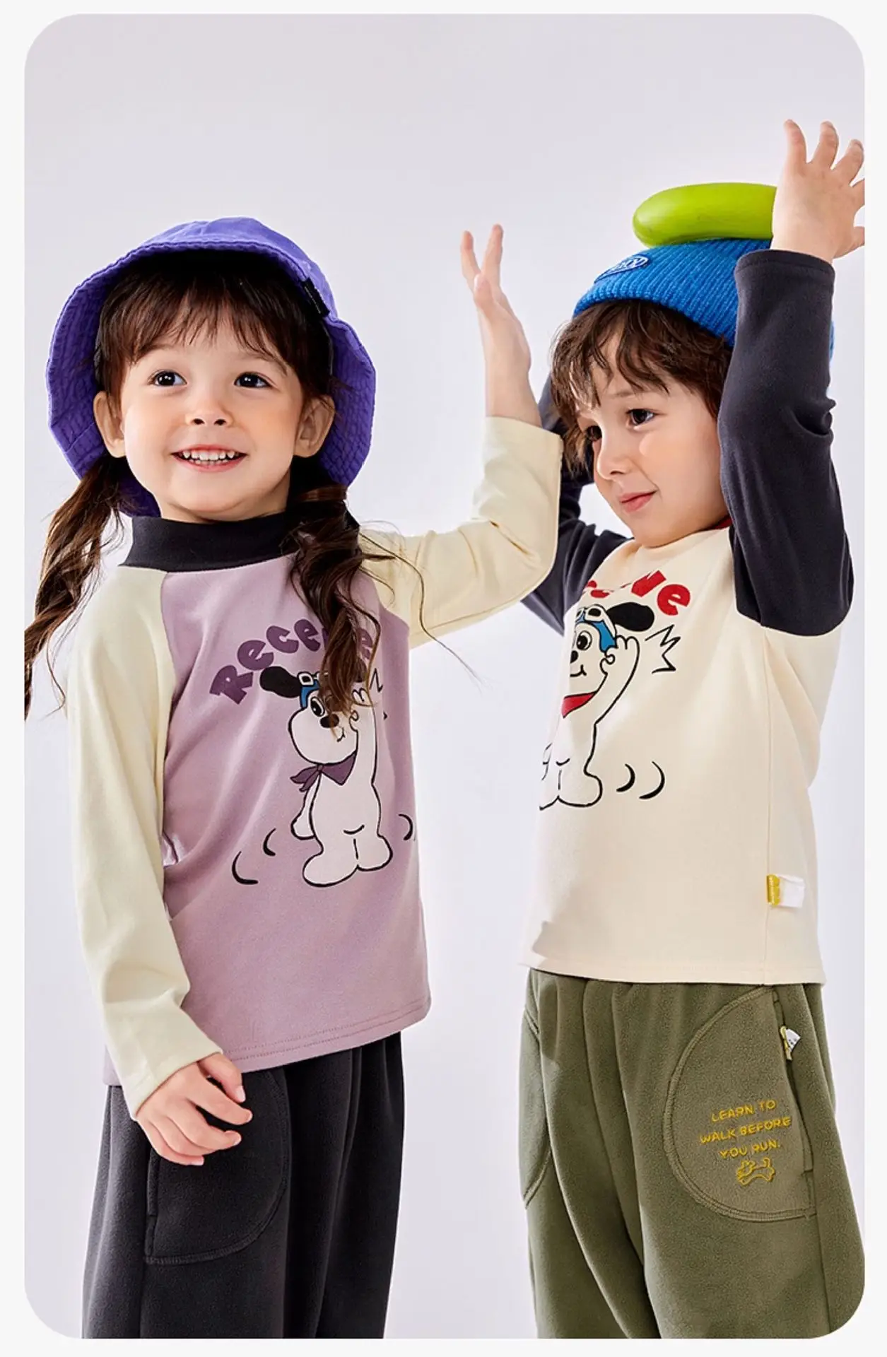 Dudu Boys Base Layer T-Shirt Autumn Winter Long Sleeve — feature 5