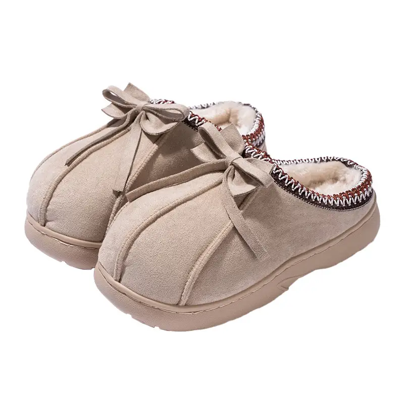 Women Cotton Slippers Winter Warm Non-Slip Autumn 2025 - Image 9