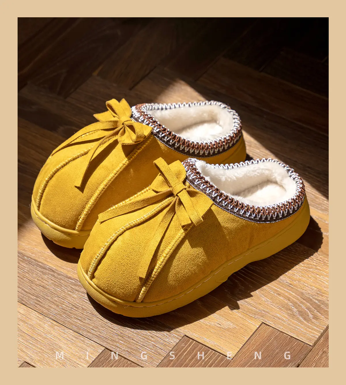 Women Cotton Slippers Winter Warm Non-Slip Autumn 2025 — feature 7