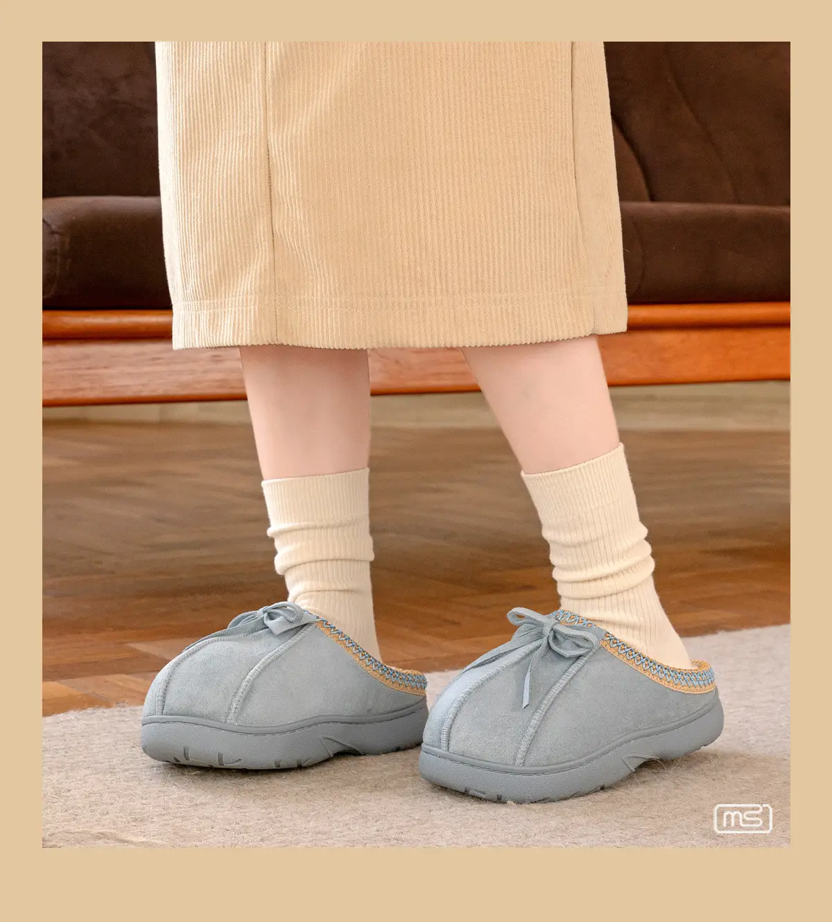 Women Cotton Slippers Winter Warm Non-Slip Autumn 2025 — feature 9