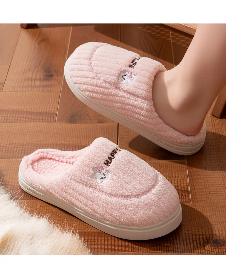 Winter Indoor Warm Slippers for Women, New Style with a Stepping-On-Clouds Feel, Cotton Slippers for Home, Plush Warm Wool Cotton Shoes for Men — feature 15