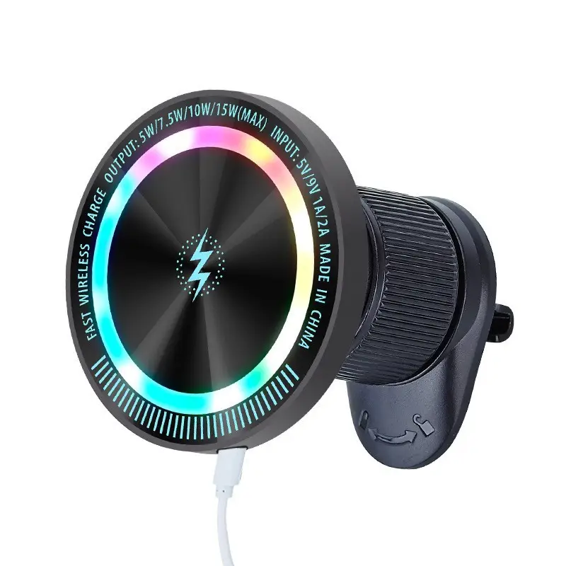 Magnetic Wireless Phone Holder 15W Fast Charge