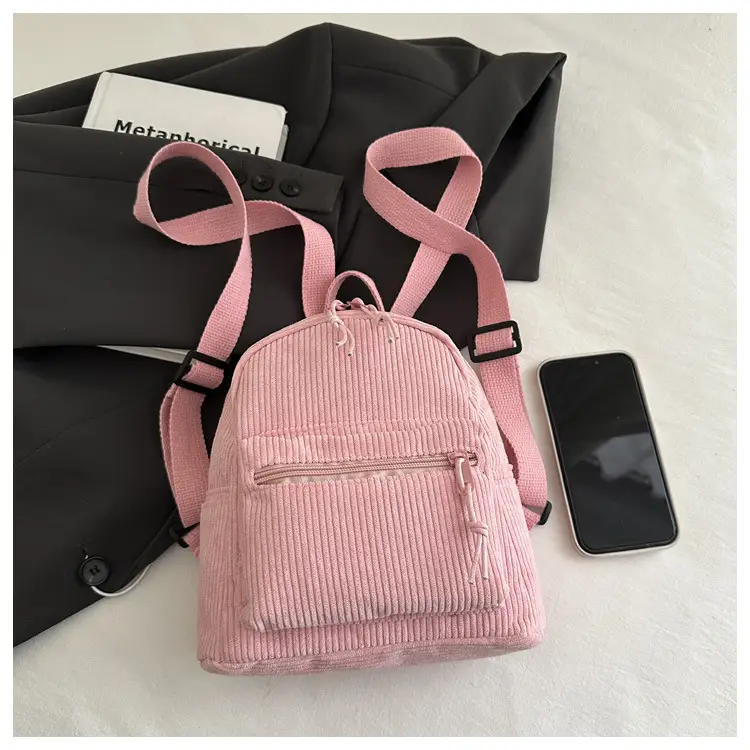 Pink Women's Large Capacity Shoulder Bag for School & Commute — feature 14