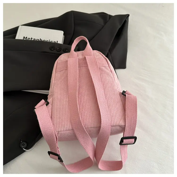 Pink Women's Large Capacity Shoulder Bag for School & Commute — feature 15