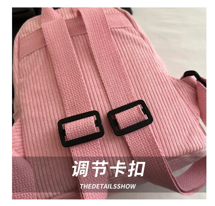 Pink Women's Large Capacity Shoulder Bag for School & Commute — feature 4