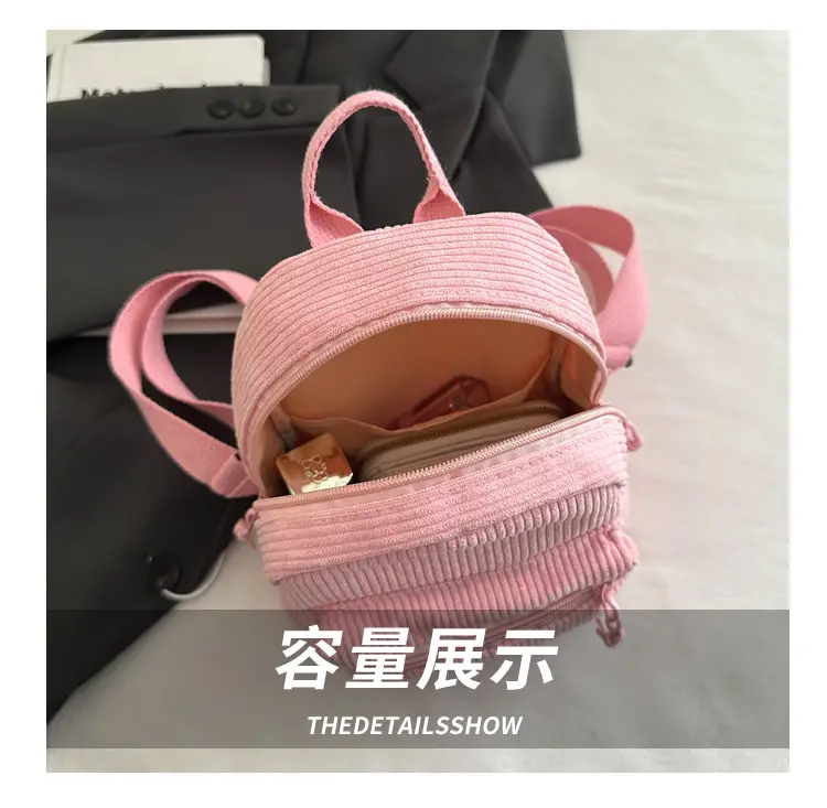 Pink Women's Large Capacity Shoulder Bag for School & Commute — feature 6