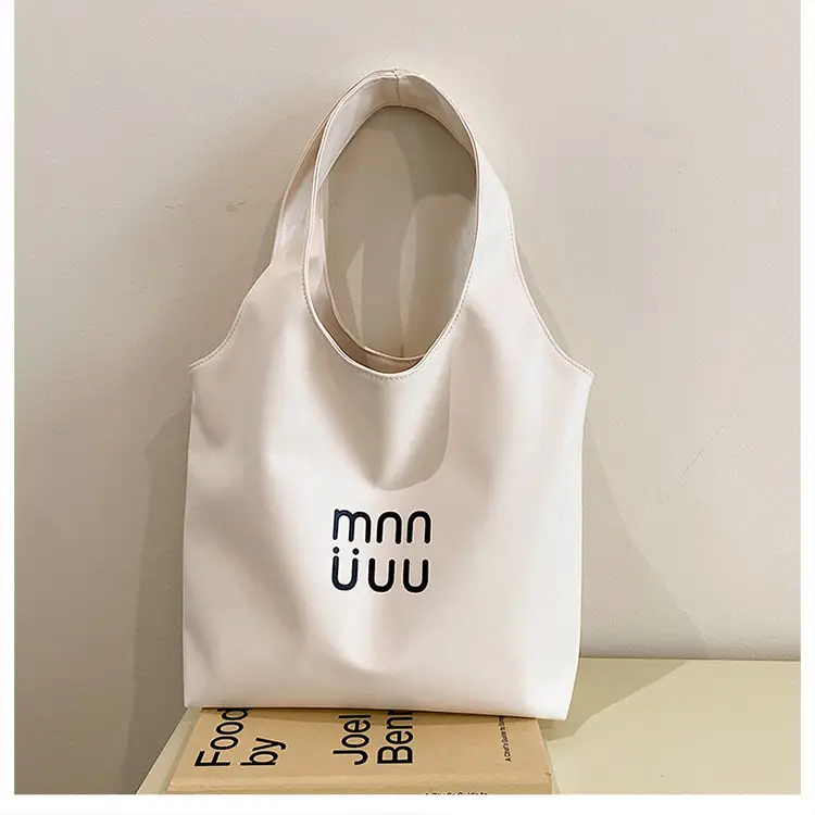 Black One-Shoulder Large Capacity Tote Bag for Women — feature 23