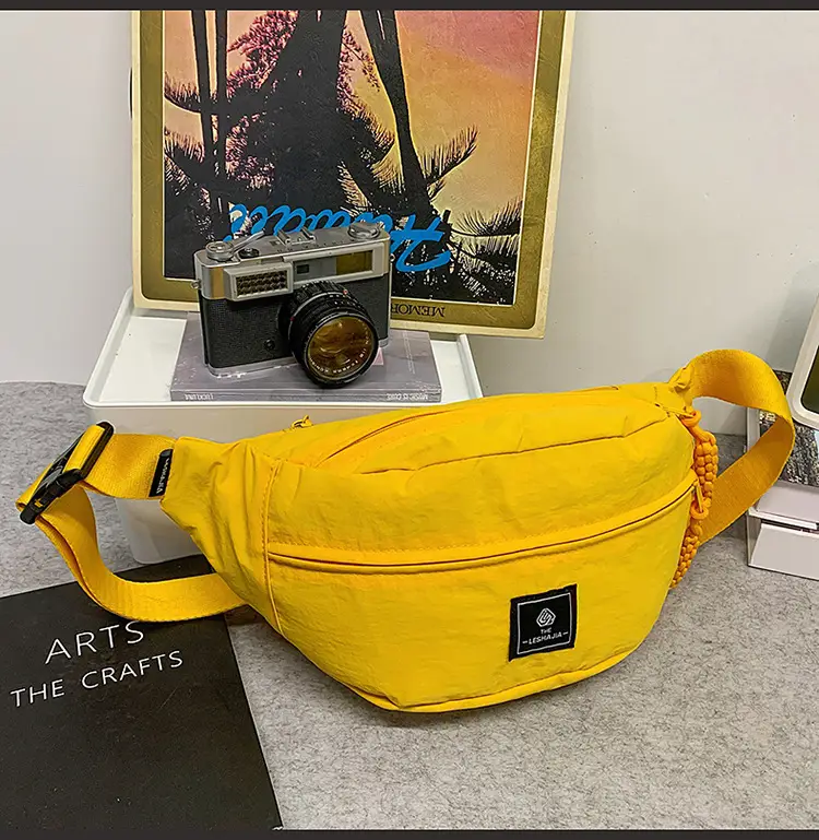 Orange Crossbody Waist Bag for Men — feature 19
