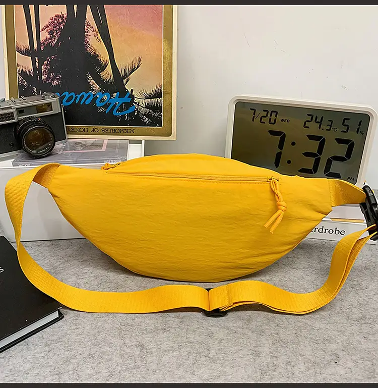 Orange Crossbody Waist Bag for Men — feature 21