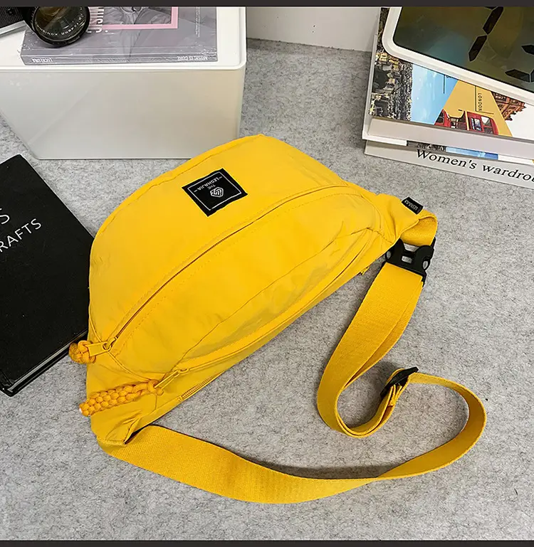 Orange Crossbody Waist Bag for Men — feature 23