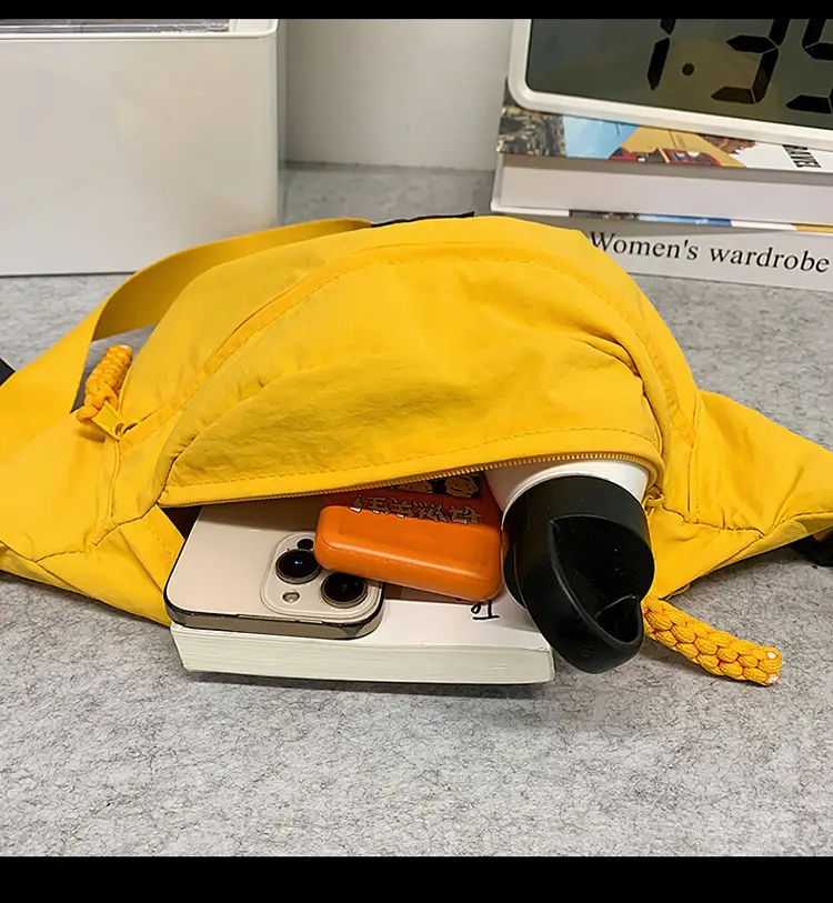 Orange Crossbody Waist Bag for Men — feature 28